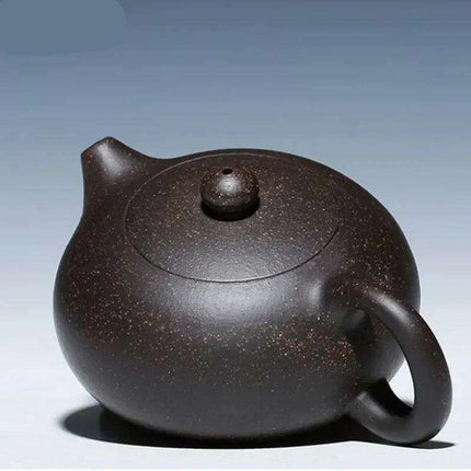 Elegant Handcrafted Yixing Purple Clay Teapot – 150ml Xishi Kettle for Oolong & Dahongpao Tea