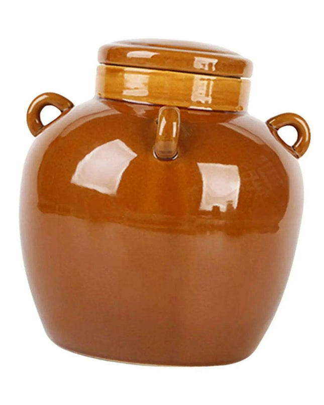 Elegant Sparkling Ceramic Storage Jar for Stylish Kitchen Decor