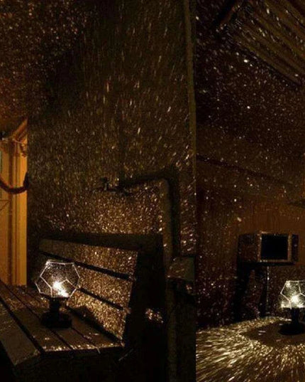 Galactic Dreams 3D Star Projector Lamp - Magical USB Night Light for Kids' Rooms and Relaxing Ambiance