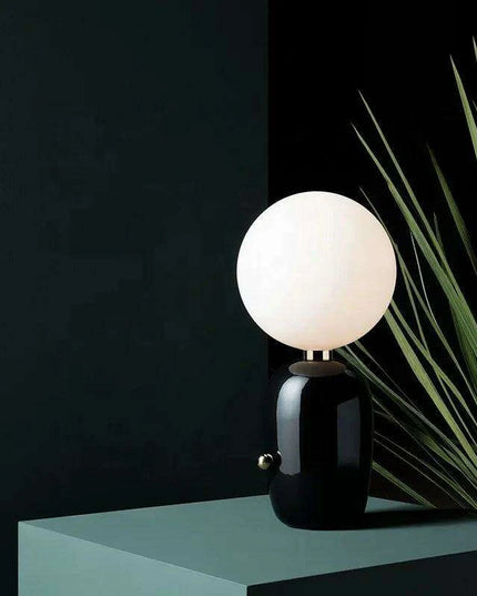 Scandinavian Elegance: Glass Table Lamp Set for Stylish Home Lighting