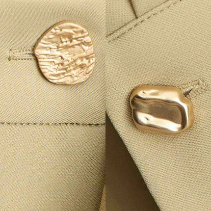 Chic A-Line Long-Sleeve Midi Dress for Women - Essential Autumn Office Wear