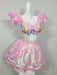 Glamorous Pink Sequin Dancewear - Women's Nightclub Outfit