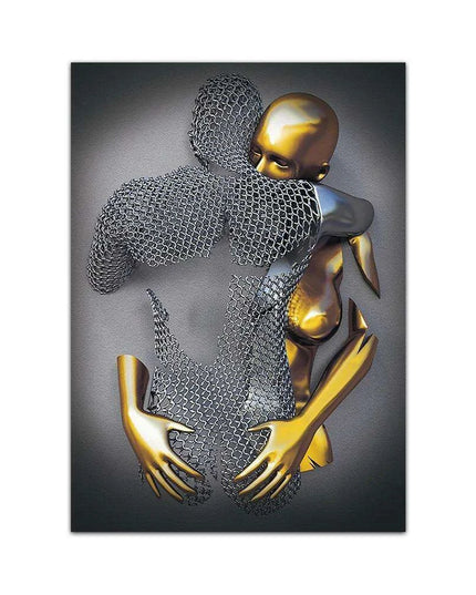 Nordic Elegance: Alluring Women's Canvas Art for Chic Home Interiors