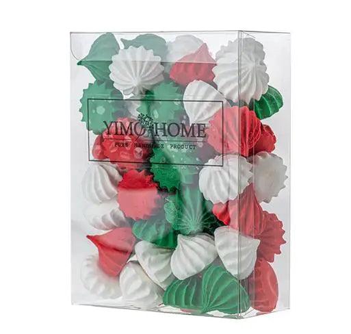 Whimsical 54-Piece Miniature Candy Meringue and Sugar Biscuit Collection for Sweet Decor and Photography