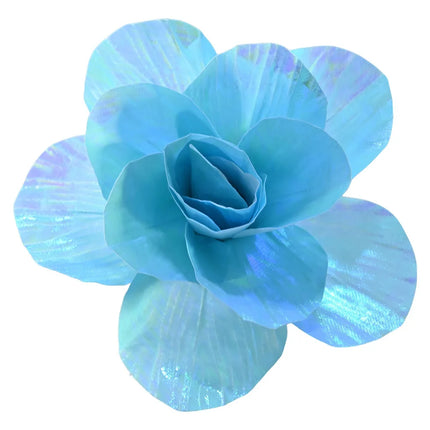 50CM Laser Illusion Rose Home Furnishing Living Room Dining Table Deco