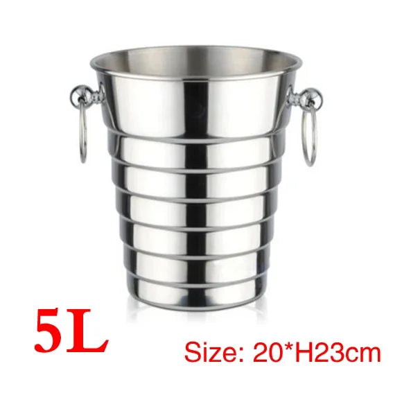 Premium Stainless Steel Beverage Cooler with Double-Layer Insulation