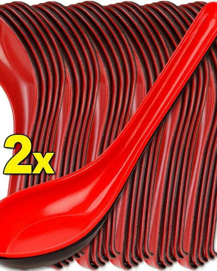 Elegant Japanese Porcelain Spoons Set - Premium Anti-Chip Kitchen Utensils