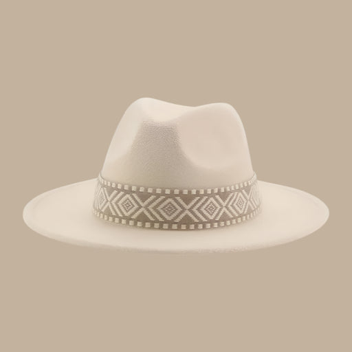 Versatile Unisex Panama Cowboy Hat - Wide Brim Fedora in Classic Camel, Black, and White Felt Options