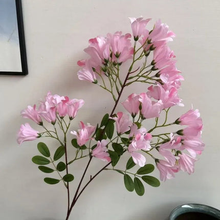 Shop1105184570 Artificial Jacaranda Branch - Faux Purple Flowers, Dura