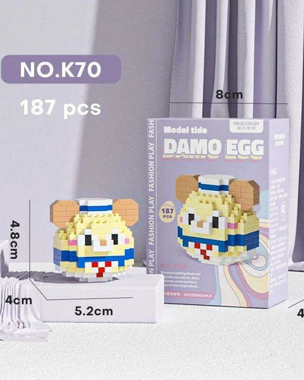 Sanrio Character Building Block Set - Whimsical Decor and Creative Play for Girls