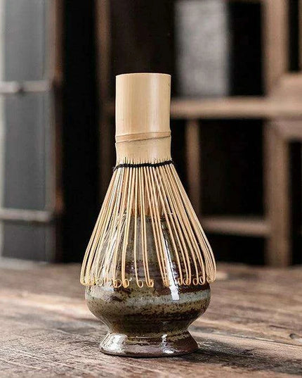 Zen Matcha Tea Set with Bamboo Whisk and Spoon