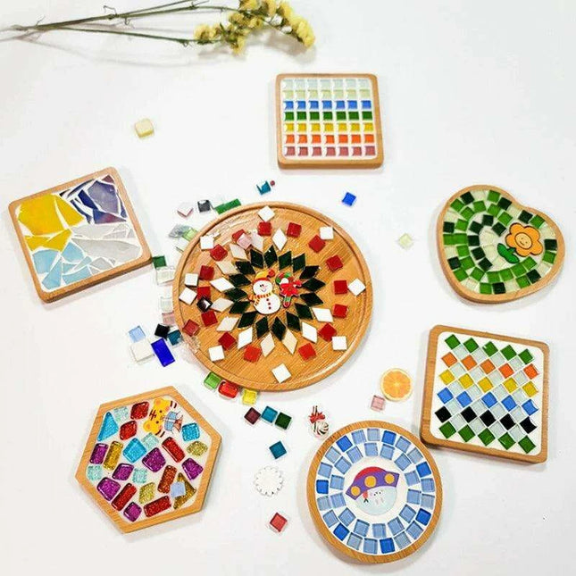 Bamboo Serenity: Chic Bathroom Storage Set with Coaster