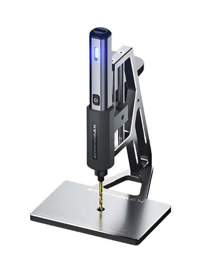 Precision Portable Drill Press Kit with Rechargeable Mini Electric Drill - Perfect for Various Materials