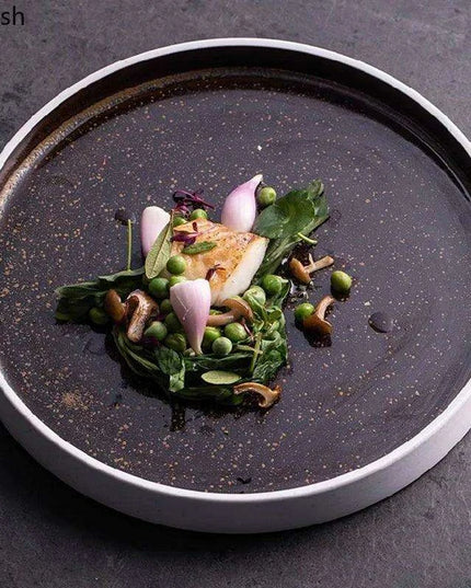 Sophisticated Ceramic Plate Collection for Elevated Dining Experiences