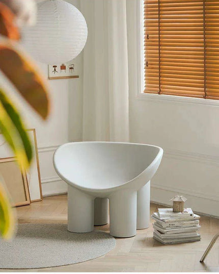 Chic Nordic Roly Poly Lounge Chair for Stylish Comfort