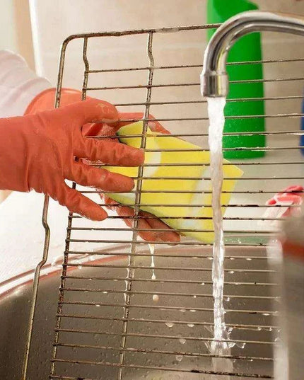 Super-Absorbent Versatile Cleaning Sponges - Effective Dish Brushes for Stubborn Stains and Pot Scrubbing (Multiple Pack Sizes Available)