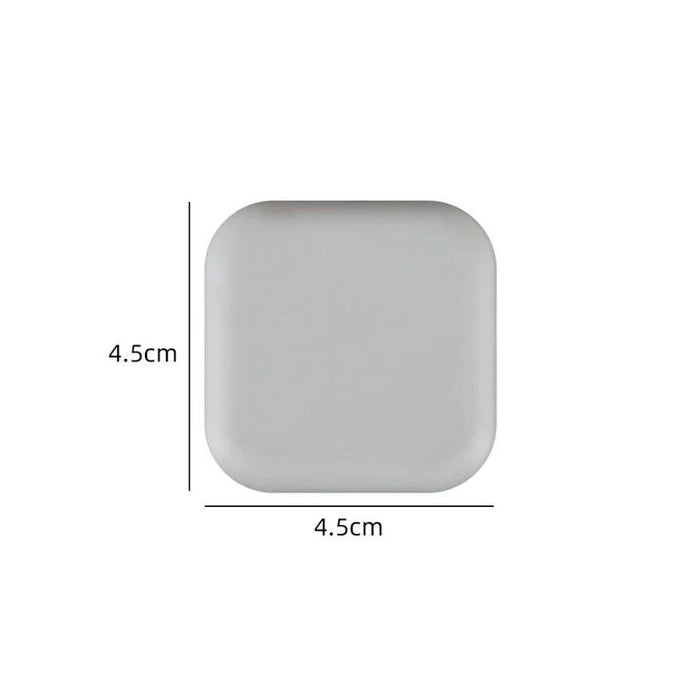 Self-Adhesive Silicone Door Handle Bumpers - Elegant Shock Absorbing Wall Protectors (Single Unit)