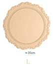 L Beige / Silicone / Round