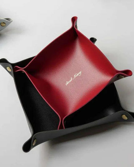 Luxury European Leather Organizer for Jewelry, Cosmetics, and Keys