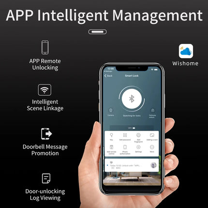 Global Blooming Smart Door Lock - Facial Recognition & Video Intercom