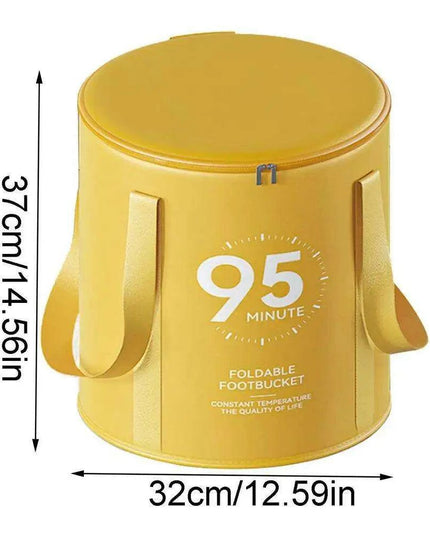 Collapsible Waterproof Foot Spa Bag - Portable Soak Basin for Ultimate Relaxation