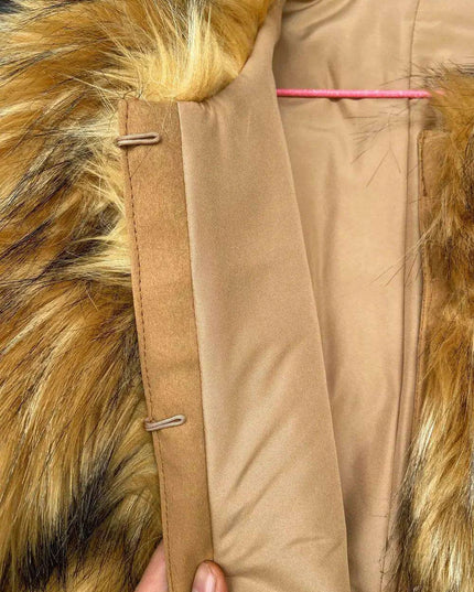 Luxe Faux Fur Winter Coat | Chic Women's Outerwear