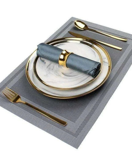 Ceramic Elegance Dining Set: Elevate Your Dining Moments with Botanica Bliss