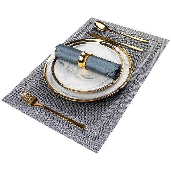 Ceramic Elegance Dining Set: Elevate Your Dining Moments with Botanica Bliss