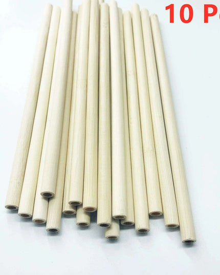 Sustainable Bamboo Drinking Straws - Stylish, Safe, and Eco-Friendly for a Greener Tomorrow