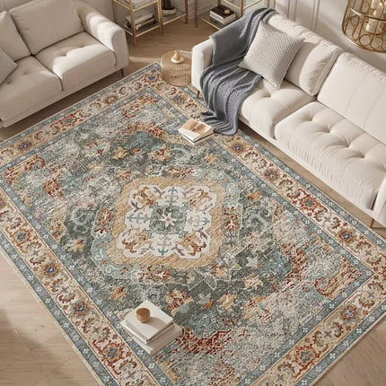 Bohemian Vintage Soft Area Rug — Non-Slip, Multi-Size | Très Élite