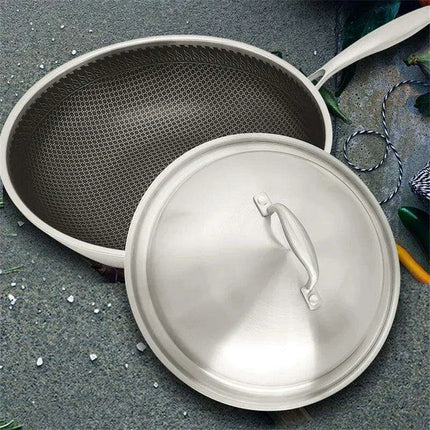 Versatile Adjustable Stainless Steel Pot Lid for Enhanced Cooking Experience