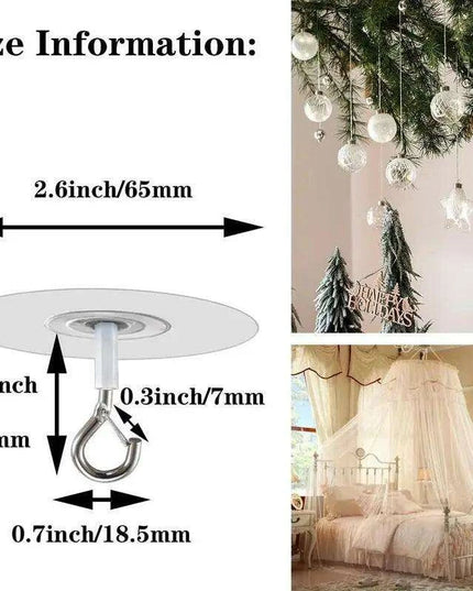 Chic Adhesive Hooks for Effortless Home Organization