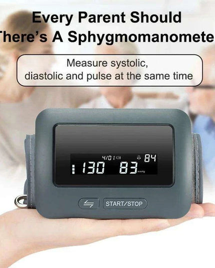 Advanced Bluetooth Blood Pressure Monitor with USB Charging and Russian Voice Assistance - Your Essential Health Tracker