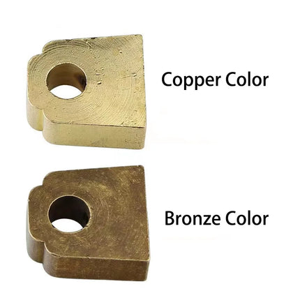 Furniture Fittings Vintage Brass Lock Head Copper Head Lock Head Buckl