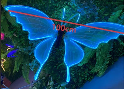 My Name LED Outdoor Decorative Butterfly - Vibrating Wings, 2/4 Pcs