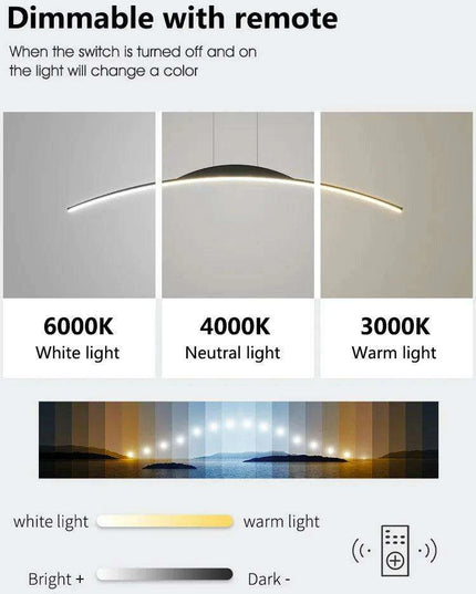 Contemporary Italian Adjustable Pendant Light - Customizable Lighting with Durable Aluminum and Flexible Silica Gel