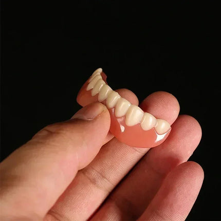 Upper and Lower Cosmetic Tooth Covers
