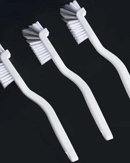 Ergonomic Long-Handled Kitchen Scrub Brush for Easy Cleaning and Compact Storage