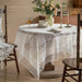 French Lace Wedding Tablecloth - Enhance Your Home Decor with Elegance