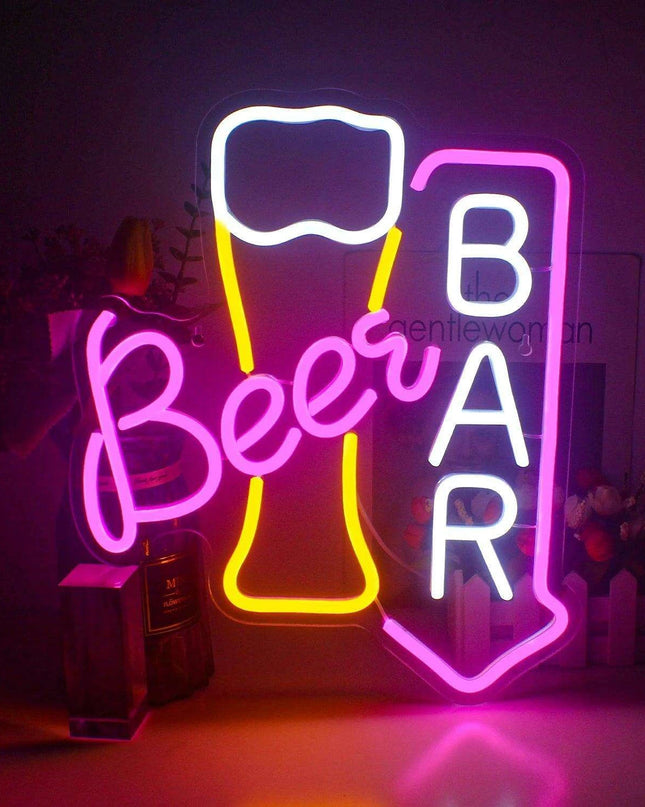 Charming Neon LED Wall Decor: Stylish Illumination for Any Occasion