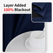 100% Blackout Curtains – Thermal Insulated, Waterproof, Custom Size