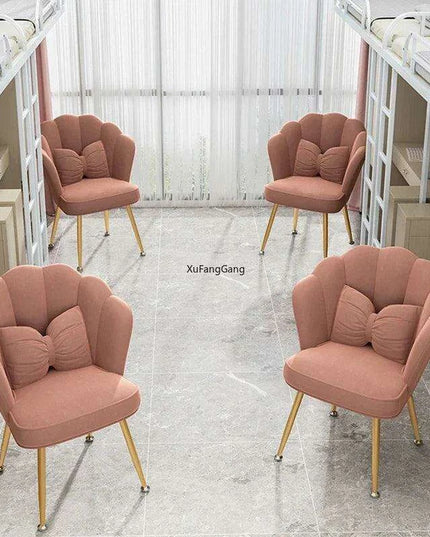 Chic Nordic Velvet Dining Chair Collection - Elegant Home Seating Solution