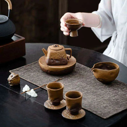Elegant Retro Chinese Tea Ceremony Set for Timeless Enjoyment