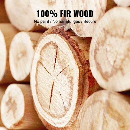 Premium Elevated Fir Wood Garden Planter with Superior Drainage System