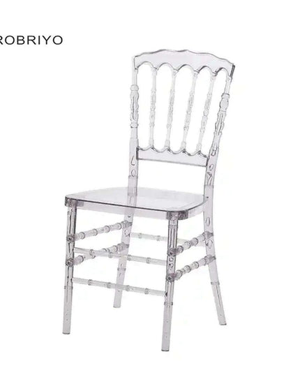 Sophisticated 20-Piece Clear Acrylic Chair Collection for Events
