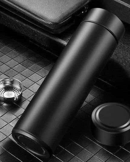 LED Temperature Display Smart Stainless Steel Thermos - 500ML Business Travel Companion