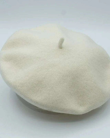Chic Wool Beret for Women - Timeless Style Meets Cozy Comfort