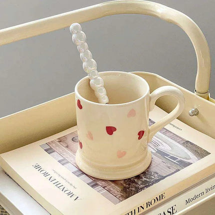 Romantic Heart-Shaped Ceramic Dinnerware for Memorable Dining Moments