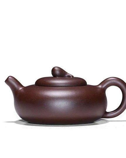 Premium Yixing Clay Oolong Teapot Set – 280ML Handcrafted Teaware with Integrated Filter