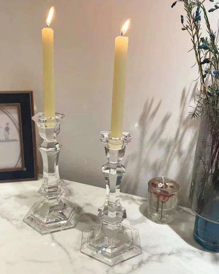 Exquisite Crystal Candle Holder for Elegant Occasions